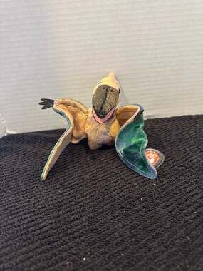 Ty Beanie Baby Swoop the Pterodactyl 2000 Rare Dinosaur Plush